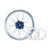 YAMAHA YZ125X 24-25 Tusk Impact Complete Rear Wheel Package 19 x 2.15 Silver Rim/Silver Spoke/Blue Hub