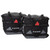 KTM 390 Adventure 20-22 Tusk Pannier Racks with Tusk Pilot Pannier Bags  Black/Grey