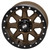 KAWASAKI MULE Pro-DX 1000 16-17 4/156 Tusk Uinta Beadlock Wheel 14x7 4.0 + 3.0 Bronze