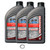 KAWASAKI Teryx KRX 1000 20 Tusk Drivetrain Oil Change Kit  with Bel-Ray Oil