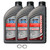 KAWASAKI Ridge 1000 HVAC 24 Tusk Drivetrain Oil Change Kit  with Bel-Ray Oil