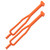 GASGAS EX 250F 21-23 Tusk Kickstand Rubber Strap Pair  Orange