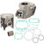 YAMAHA YFZ450R 09-11 Tusk Complete Cylinder Rebuild Kit Pro X Gaskets Wiseco Piston
