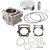YAMAHA GRIZZLY 700 4x4 07-13 Tusk Complete Cylinder Rebuild Kit Tusk Top End Gaskets Wiseco Piston