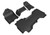 3D MAXpider 2019-2020 Dodge Ram 1500 Quad Cab Kagu 1st & 2nd Row Floormats - Black - L1DG03001509 Photo - Primary