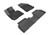 3D MAXpider 2014-2015 Hyundai Tucson Kagu 1st & 2nd Row Floormats - Black - L1HY05501509 Photo - Primary