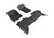 3D MAXpider 2005-2012 Nissan Pathfinder Kagu 1st & 2nd Row Floormats - Black - L1NS06501509 Photo - Primary