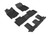 3D MAXpider 2014-2019 Nissan Rogue Kagu 1st & 2nd & 3rd Row Floormats - Black - L1NS10101509 Photo - Primary