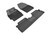 3D MAXpider 2013-2015 Scion XB Kagu 1st & 2nd Row Floormats - Black - L1SC00501509 Photo - Primary