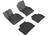 3D MAXpider 2014-2020 BMW 4 Series Gran Coupe (F36) Kagu 1st & 2nd Row Floormats - Black - L1BM06701509 Photo - Primary