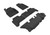 3D MAXpider 2011-2020 Infiniti QX80/QX56 Kagu 1st & 2nd & 3rd Row Floormats - Black - L1IN02601509 Photo - Primary
