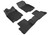 3D MAXpider 2017-2019 Nissan Rogue Sport Kagu 1st & 2nd Row Floormats - Black - L1NS10501509 Photo - Primary