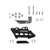 Acerbis 24-25 CF Moto IBEX Chain Guide- Black - 2986400001 Photo - Primary