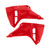Acerbis 2025 Honda CRF250R/ CRF450R Radiator Shroud - Red - 2986740004 Photo - Primary