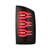 AlphaRex 02-06 Dodge Ram1500 + 03-06 Dodge Ram2500/3500 Luxx-Series LED Tail Lights (Pair) Black/Red - 641030 User 2