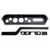 Autometer 64-65 Pontiac GTO/Lemans 6 Gauge Direct Fit Dash Kit 3-3/8in x2 / 2-1/16in x4 - Ultra-Lite - 2108-13 Photo - Mounted