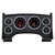 Autometer Designer Black Direct Fit Dash Kit 94-97 Chevy S10 Truck (2 x 3-3/8in. / 4 x 2-1/16in.) - 2933-06 Photo - Primary