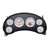 Autometer Arctic White Direct Fit Dash Kit 98-04 Chevy S10 Truck (2 x 3-3/8in. / 4 x 2-1/16in.) - 2934-03 Photo - Primary