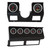 Autometer Sport-Comp Direct Fit Dash Kit 87-96 Jeep Wrangler YJ (Tach/MPH/FL/OilP/WTMP/VLT/TRNS) - 7040-11 Photo - Primary