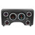 Autometer Jeep Direct Fit Dash Kit 97-06 Jeep TJ (2 x 3-3/8in. / 4 x 2-1/16in.) - 90011-16 Photo - Primary