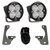 Baja Designs 07-09 Wrangler JK w/Premium Bumper Squadron R Pro Fog Pocket Kit - Clear - 448149 Photo - Primary