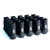 BLOX Racing Street Series Forged Lug Nuts - Flat Black 12 x 1.5mm - Set of 20 (New Design) - BXAC-00104-SSFB Photo - Primary