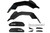 DV8 Offroad 20-24 Jeep Gladiator JT Rear Inner Fender Liners - Satin Black - INFEND-07RB Photo - out of package