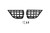 DV8 Offroad 11-18 Jeep Wrangler JK Front Door Pocket Molle Panels - MPJK-05 Photo - out of package
