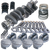 Eagle Chevy 454 1Pc 4.250in Crank 6.385in I-Beam Rods 18cc Dome 4.320in Pistons Rotating Assembly - 61113070 Photo - Primary