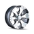 ION Type 136 15x6 / 5x114.3 BP / 0mm Offset / 83.82mm Hub Black/Machined Wheel - 136-5665BX Photo - Primary