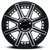 ION Type 149 20x9 / 6x135 BP / -12mm Offset / 87.1mm Hub Black/Machined Wheel - 149-2936B User 2