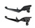 Kuryakyn Trigger Lever Set 21-23 Touring Gloss Black - 10184-2 User 1