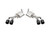Corsa 22-25 Cadillac CT4 V Blackwing 3in Active Valve Axle-Back - 4.5in Carbon Fiber Black Tip - 21319CFBLK Photo - Primary