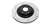 DBA 02-05 RSX (Type S) / 06-07 Civic Si 2.0L Front Slotted Street Series Rotor - DBA2500S Technical Drawing