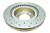 DBA 08-21 Lexus LX570 Front Drilled & Slotted Street Series Rotor - DBA2724X Photo - Close Up