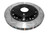 DBA 06-10 Jeep Grand Cherokee SRT8 5000 Series Uni-Directional Slotted Front Rotor w/Black Hat - DBA52532BLKS Photo - Primary