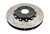 DBA Nissan Skyline (Various) Front Slotted 5000 Series 2 Piece Rotor Assembled w/ Black Hat - DBA5928BLKS Photo - Primary