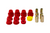Energy Suspension 97-01 Honda Prelude Front Control Arm Bushing Set - Red - 16.3124R Photo - Primary