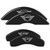 MGP 4 Caliper Covers Engraved F&R MGP Black Finish Silver Characters 11-18 Dodge Durango - 12204SMGPBK Photo - Primary