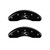 MGP 2 Caliper Covers Engraved Front Circle K/Kia Black Finish Silver Char 2018 Kia Rio - 21190FCRKBK Photo - Primary
