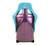 NRG FRP Bucket Seat (Medium) Prisma-Chromatic Dark Teal Vegan Suede w/ Chameleon Back - FRP-303DTL-CHRMTC User 1