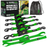 Rhino USA Retractable Ratchet Straps (4Pk 1Inx10Ft) (Green) - TD-RSRE1X10-GRN-R User 1