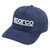 Sparco Cap Suede Navy - 01353BM Photo - Primary