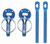 Sparco Hood Pin Blue - 01606AA Photo - Primary