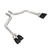 Stainless Works 15-21 Dodge Challenger 5.7L/6.2L/6.4L Rear Resonator Delete - Black Tips - CHAL16RRD4B Photo - Primary