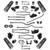 Synergy 07-18 Jeep Wrangler JKU 4 DR 4.5in Lift Stage 4 Suspension System - 8044-45 Photo - Primary