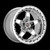 Weld S71 17x10 / 5x120mm BP / 7.2in. BS Polished Wheel 3.18in (High Pad) - Black Single Beadlock - 71HP7100N72G Photo - Primary