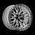 Weld S82 17x10 / 5x120 BP / 7.2in. BS (43mm Offset) Black Wheel (High Pad) - Black Single Beadlock - 82HB7100N72F Photo - Primary