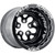 Weld Alpha-1 15x14 / 5x4.5 BP / 5in. BS Black Wheel - Black Double Beadlock MT - 83B-514B210MB Photo - Primary