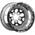 Weld Alpha-1 Pro 15X14 / 5X4.75 BP / 1 BS / -165 Offset - Black CTR Black MT Wheel DBL - 83XB514272MB Photo - Primary